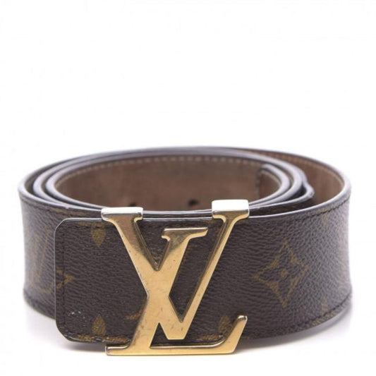 Louis Vuitton Brown Monogram 40mm Lv Initiales 95 38 Belt
