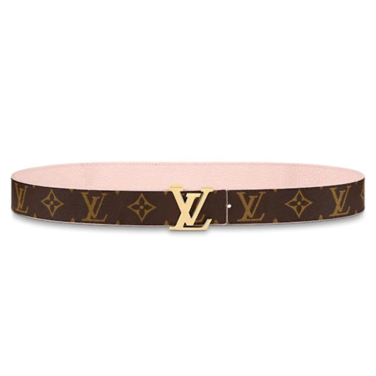 Leather Belt Louis Vuitton-LV INITIALES 30MM REVERSIBLE BELT