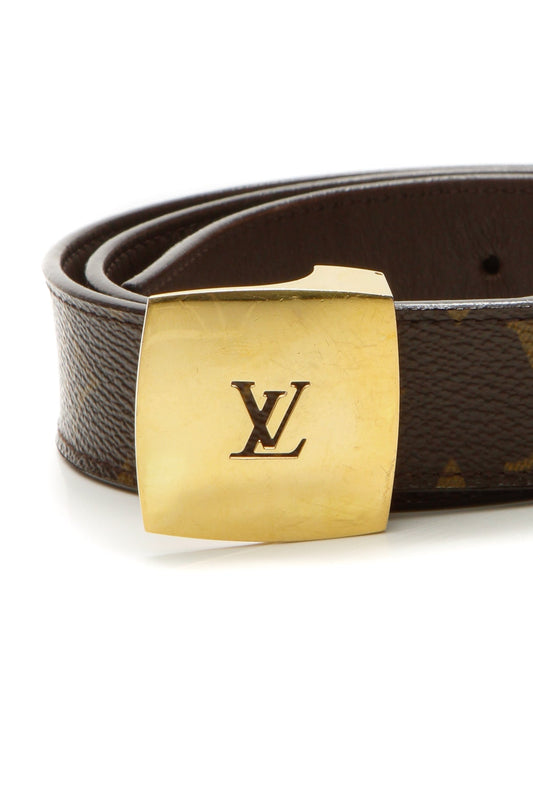 LV Cut Reversible Belt - Monogram Size 34