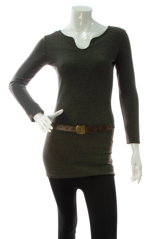 LV Cut Reversible Belt - Monogram Size 34