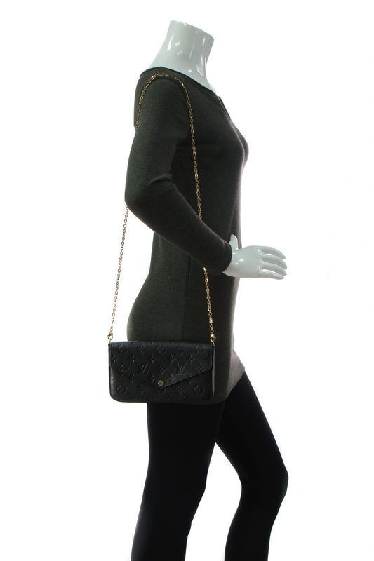 Empreinte Felicie Pochette Bag - Black