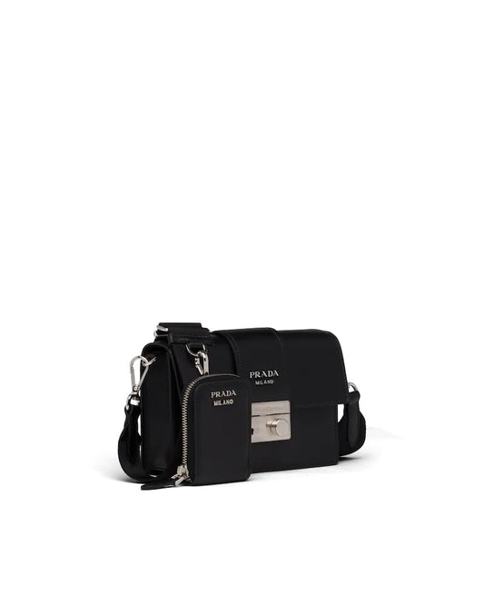 Leather crossbody bag