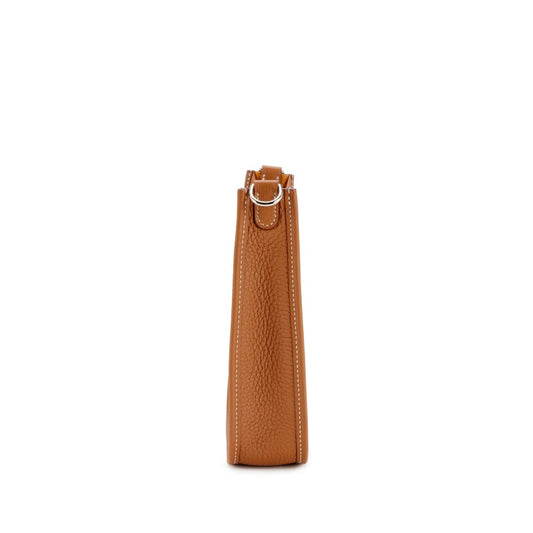 Hermes Gold Clemence Evelyne TPM Bag Palladium Hardware