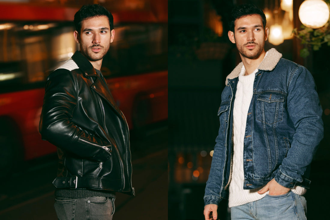 Leather Jackets and Denim: Creating Classic and Modern Looks