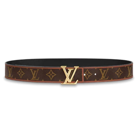 Leather Belt Louis Vuitton-LV CHAIN 30MM REVERSIBLE BELT