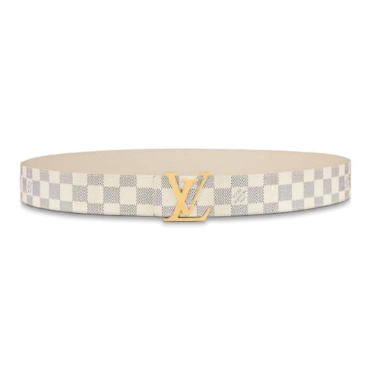 Leather belt Louis Vuitton-LV INITIALES 40MM REVERSIBLE BELT