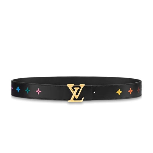 Leather belt Louis Vuitton-LOUIS VUITTON NEW WAVE 35 MM BELT