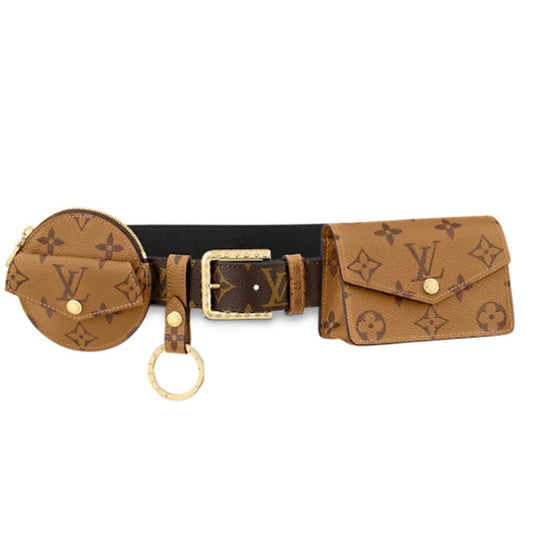 Leather Belt Louis Vuitton-DAILY MULTIPOCKET 30MM BELT