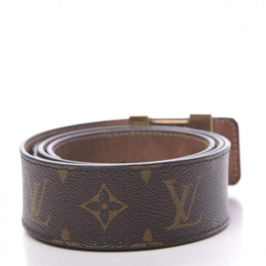 Louis Vuitton Brown Monogram 40mm Lv Initiales 95 38 Belt