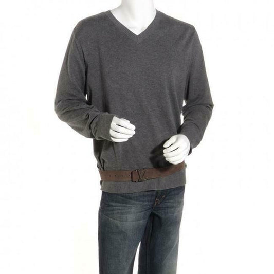Louis Vuitton Brown Suede Damier Lv Initiales 40mm 95 38 Moka Belt