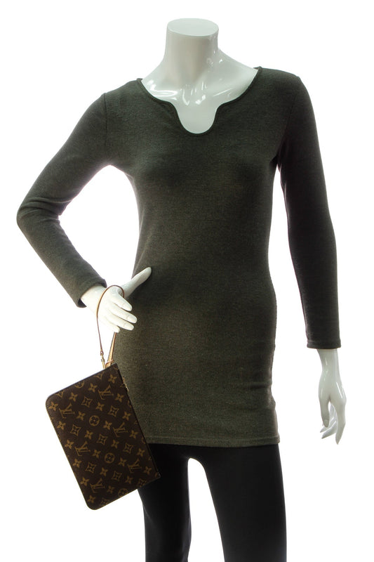 Neverfull Pouch Wristlet Bag - Monogram