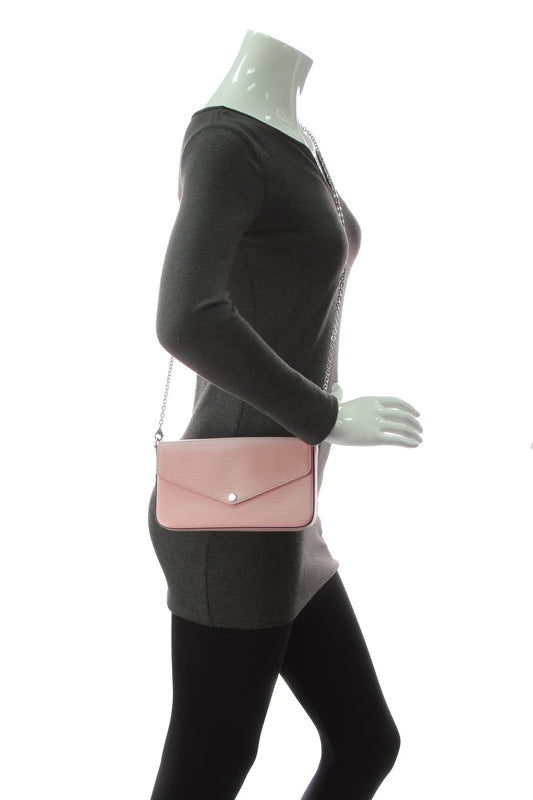 Epi Felicie Pochette - Rose Ballerine