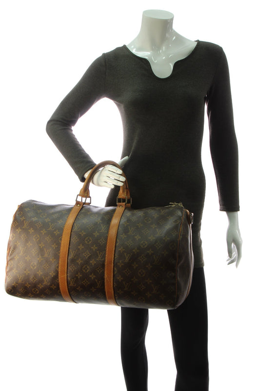 Vintage Keepall Bandouliere 50 Travel Bag - Monogram