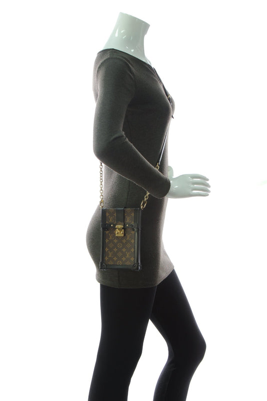 Vertical Trunk Pochette Bag - Monogram/Black