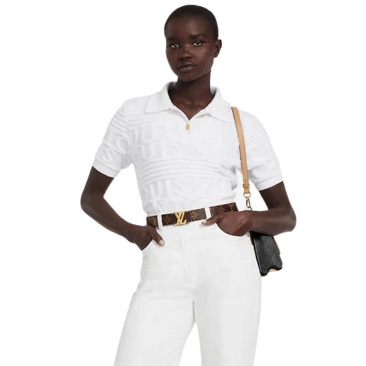 Leather Belt Louis Vuitton-LV INITIALES 30MM REVERSIBLE BELT