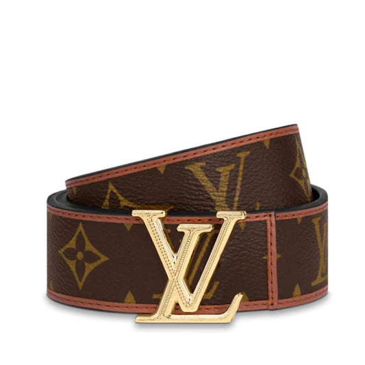 Leather Belt Louis Vuitton-LV CHAIN 30MM REVERSIBLE BELT