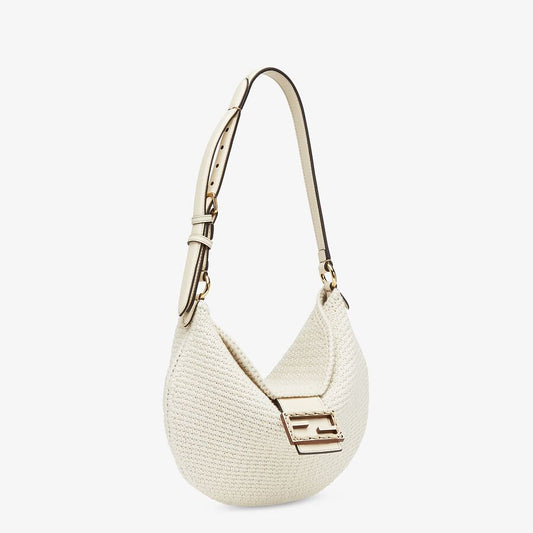 Fendi Small Croissant Cotton Bag