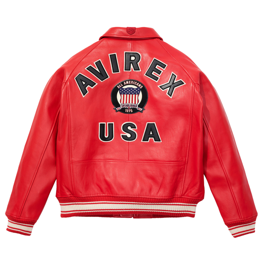Avirex Icon Jacket Red