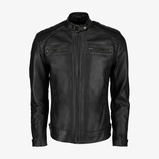 Mens Classic Leather Jacket