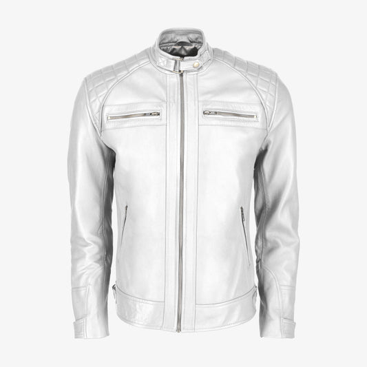 Mens Classic Leather Jacket