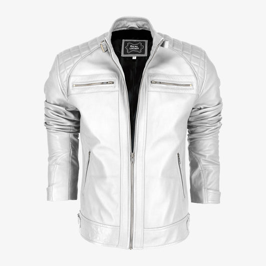 Mens Classic Leather Jacket