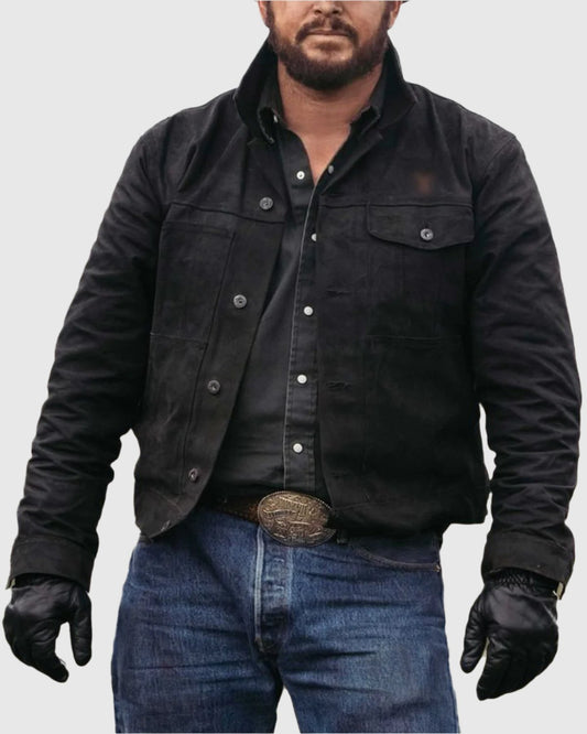 Mens Western Cowboy Black Denim Jacket

High-Quality Material
Inspired by the Popular TV Series
Eye-Catching Details
Functional and Fashionable
Classic Cowboy Design with a Modern Twist