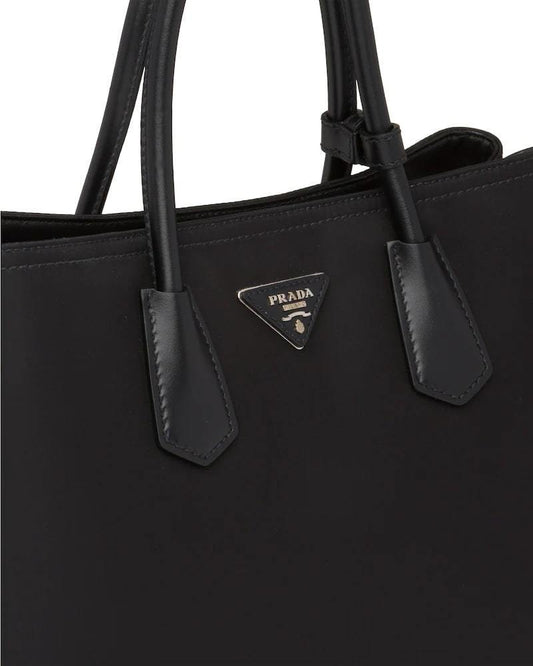 Prada Double Nylon and Saffiano Leather Bag