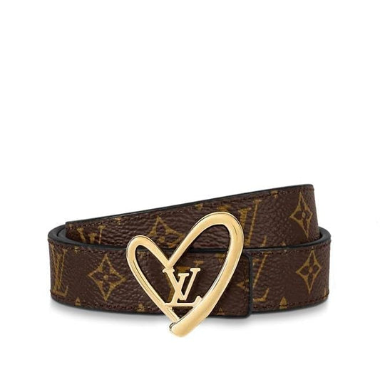 Louis Vuitton Fall in Love Reversible 20mm Belt