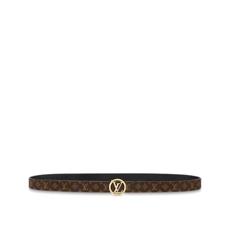 Louis Vuitton Circle 20mm Reversible Belt